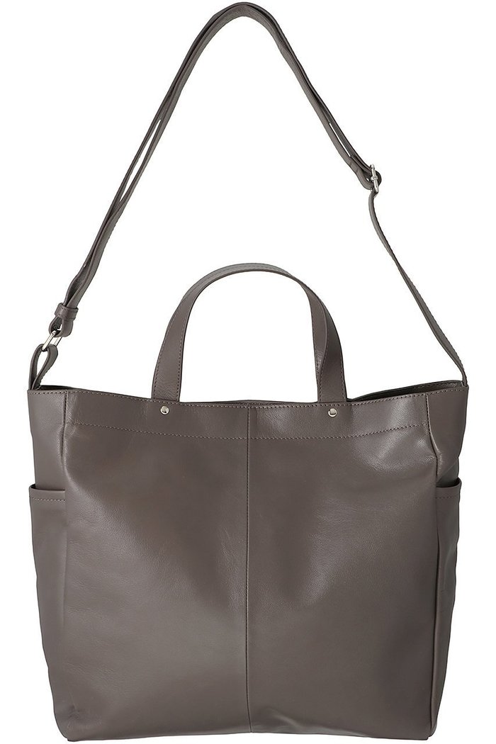 【メゾンスペシャル/MAISON SPECIAL】の【UNISEX】ゴートレザーショルダートートバック インテリア・キッズ・メンズ・レディースファッション・服の通販 founy(ファニー) https://founy.com/ ファッション Fashion レディースファッション Fashion for Women バッグ Bags ユニセックス Unisex, Genderless スクエア Square, Square Shape フォルム Silhouette, Form 定番 Standard, Basic Item |ID: prp329100003906157 ipo3291000000036119235