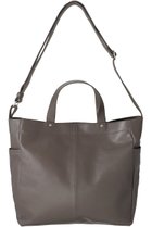 【メゾンスペシャル/MAISON SPECIAL】の【UNISEX】ゴートレザーショルダートートバック GRY(グレー)|ID: prp329100003906157 ipo3291000000036119237