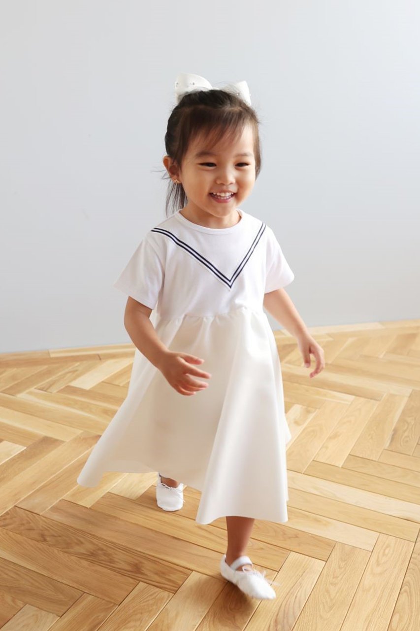 【アミカ/AMICA / KIDS】の【BABY&KIDS】マリーンバレリーナTドレス 人気、トレンドファッション・服の通販 founy(ファニー) 　ファッション　Fashion　キッズファッション　Fashion for Kids　ワンピース　Dresses　グログラン　Grosgrain, Grosgrain Ribbon　チュニック　Tunic, Long Top　ドレス　Dress, One-Piece　モダン　Modern, Contemporary　リラックス　Relax, Relaxed Fit　人気　Popular, Best Seller　定番　Standard, Basic Item　other-2|ID: prp329100003907453 ipo3291000000033342629