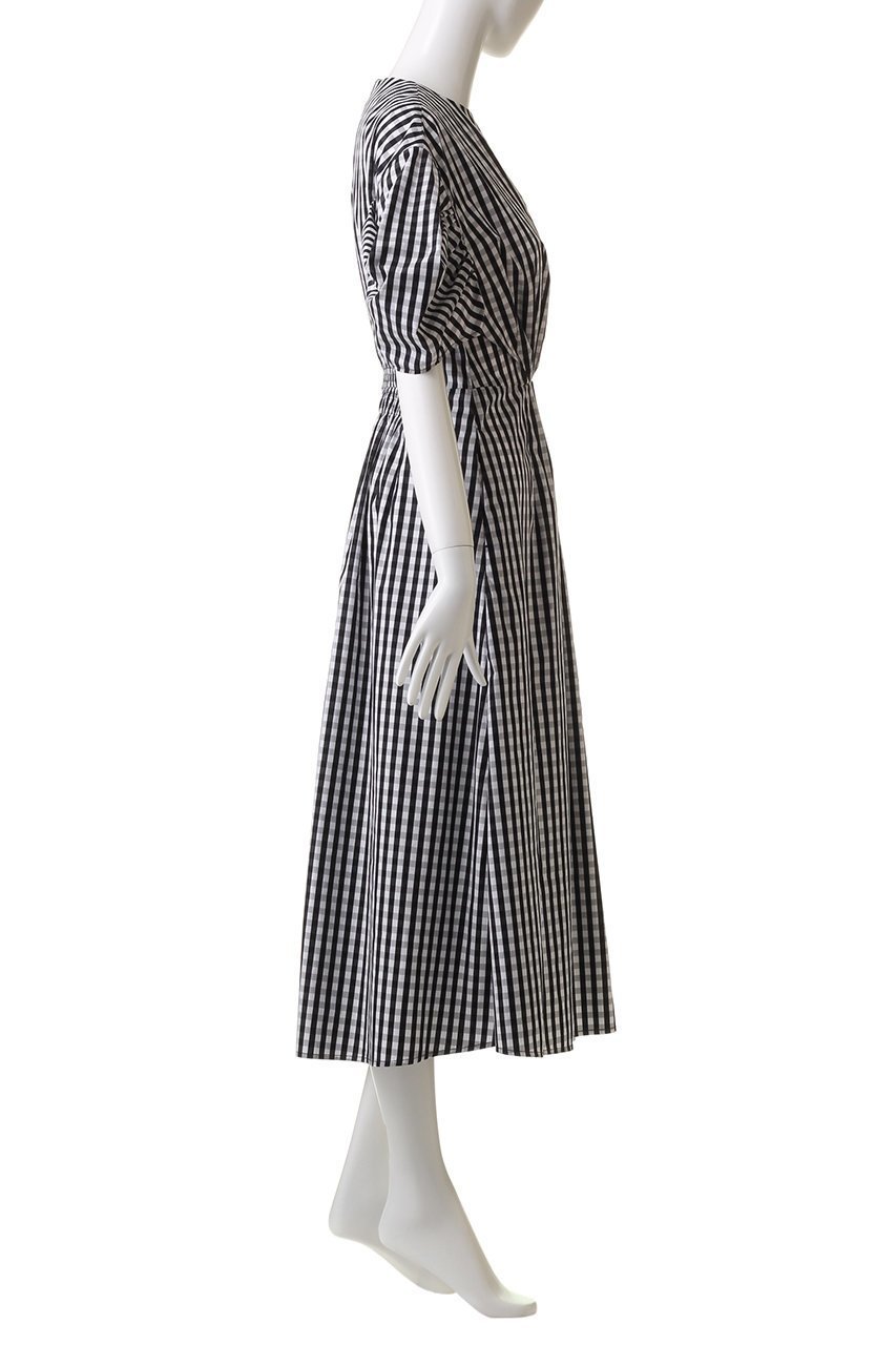 【アミカ/AMICA】のギンガムチェックドレス 人気、トレンドファッション・服の通販 founy(ファニー) 　ファッション　Fashion　レディースファッション　Fashion for Women　ワンピース　Dresses　フォーマル・パーティードレス・結婚式用ドレス　Elegant & Casual Dresses　チュニック　Tunic Tops & Dresses　ギンガム　Gingham, Gingham Fabric　シンプル　Simple, Minimal　チェック　Check, Plaid, Tartan　チュニック　Tunic, Long Top　ドレス　Dress, One-Piece　ロング　Long, Long-Length　エレガント 上品　Elegant　旅行　Travel　other-3|ID: prp329100003907456 ipo3291000000036046485