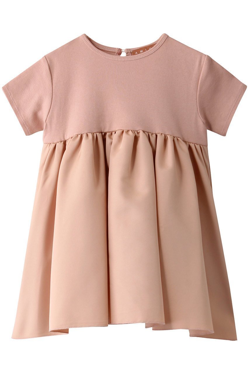 【アミカ/AMICA / KIDS】の【Baby&Kids】バレリーナTドレス インテリア・キッズ・メンズ・レディースファッション・服の通販 founy(ファニー) 　ファッション　Fashion　キッズファッション　Fashion for Kids　ワンピース　Dresses　グログラン　Grosgrain, Grosgrain Ribbon　ドレス　Dress, One-Piece　バレエ　Ballet, Ballet Style　モダン　Modern, Contemporary　リラックス　Relax, Relaxed Fit　人気　Popular, Best Seller　スモークピンク(6Y-8Y)|ID: prp329100003907464 ipo3291000000032875035