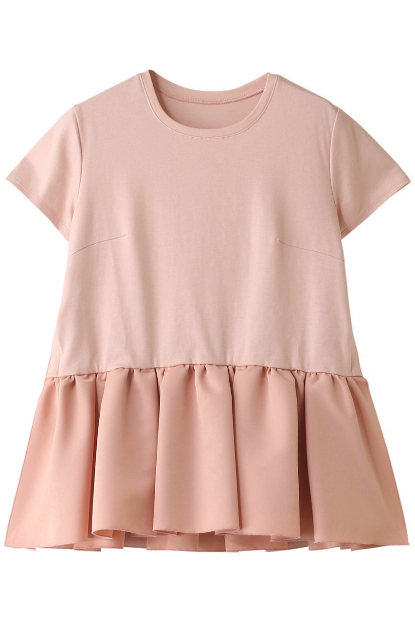 【アミカ/AMICA】のバレリーナTシャツ インテリア・キッズ・メンズ・レディースファッション・服の通販 founy(ファニー) 　ファッション　Fashion　レディースファッション　Fashion for Women　トップス・カットソー　Cut & Sew Tops　シャツ・ブラウス・オフィスカジュアル　Elegant Blouses & Button-Ups　ロングTシャツ・Tシャツ　Longline T-Shirts & Tees　カットソー・ベーシックTシャツ　Cut-and-Sewn Tops / Stretch Tees & Basics　グログラン　Grosgrain, Grosgrain Ribbon　サテン　Satin, Glossy Fabric　ショート　Short, Short Length　スリーブ　Sleeve, Long Sleeve / Short Sleeve　バレエ　Ballet, Ballet Style　モダン　Modern, Contemporary　リラックス　Relax, Relaxed Fit　人気　Popular, Best Seller　定番　Standard, Basic Item　スモークピンク|ID: prp329100003907466 ipo3291000000032807327