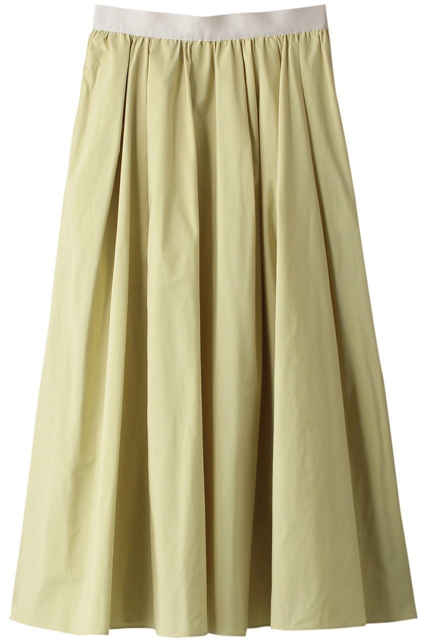 【デザイン ワークス/DESIGN WORKS】のタフタボリュームスカート インテリア・キッズ・メンズ・レディースファッション・服の通販 founy(ファニー) 　ファッション　Fashion　レディースファッション　WOMEN　スカート　Skirt　ロングスカート　Long Skirt　おすすめ　Recommend　コンパクト　Compact　タフタ　Taffeta　パーティ　Party　フレア　Flare　ロング　Long　イエロー|ID: prp329100003907517 ipo3291000000025786496