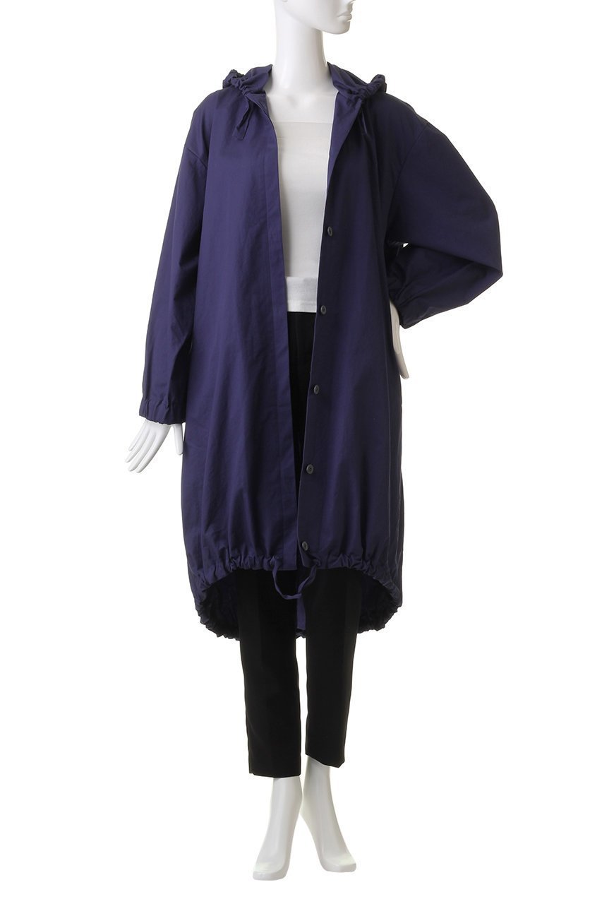 【ミズイロ インド/mizuiro ind】のgather hooded CT コート 人気、トレンドファッション・服の通販 founy(ファニー) 　ファッション　Fashion　レディースファッション　Fashion for Women　アウター　Coat / Outerwear Collection　コート・ロングコート・ピーコート　Long Coats, Peacoats & More　おすすめ　Recommended / Our Picks　シンプル　Simple, Minimal　リネン　Linen, Linen Fabric　ロング　Long, Long-Length　other-7|ID: prp329100003907524 ipo3291000000032949824
