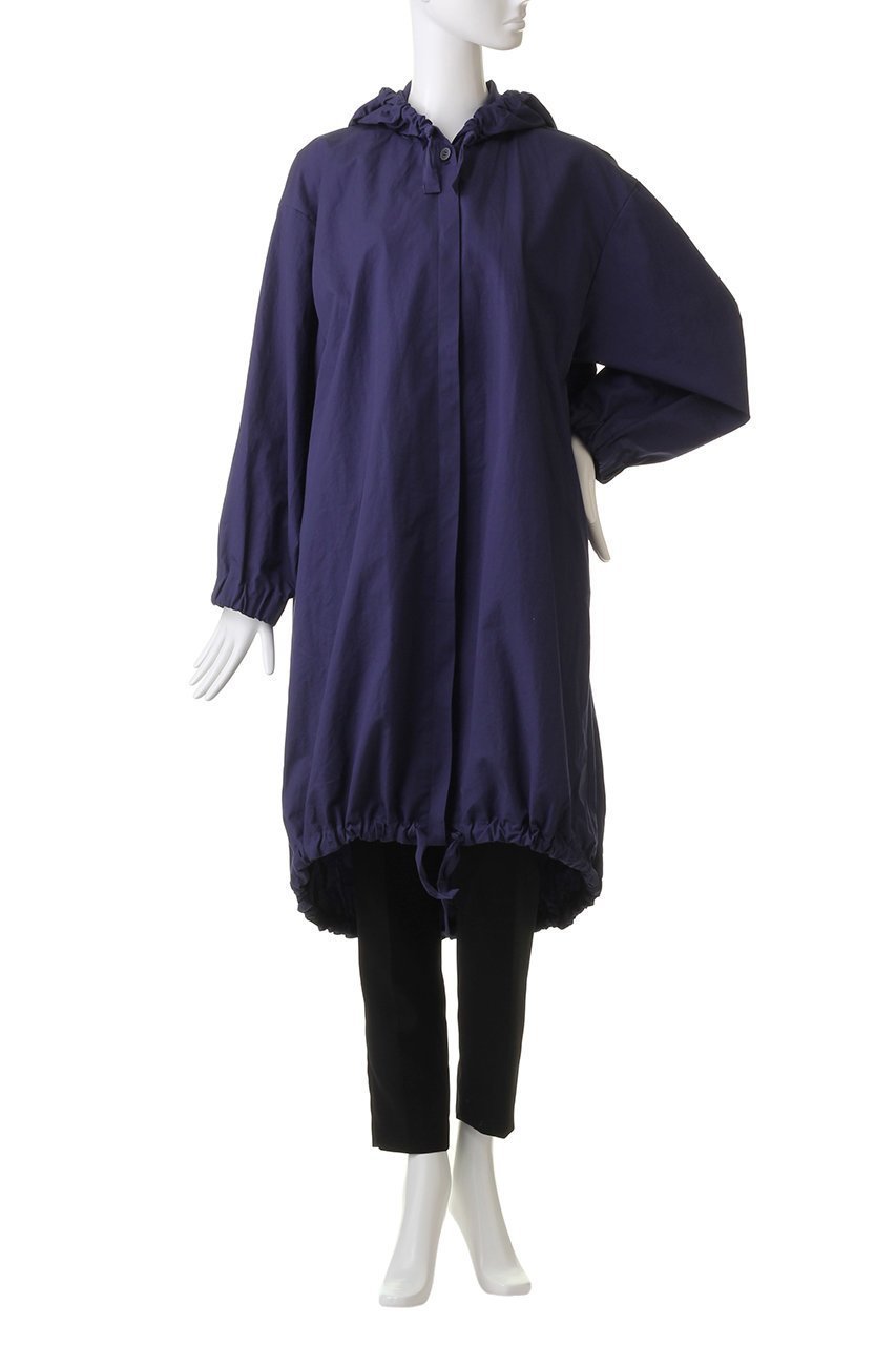 【ミズイロ インド/mizuiro ind】のgather hooded CT コート 人気、トレンドファッション・服の通販 founy(ファニー) 　ファッション　Fashion　レディースファッション　Fashion for Women　アウター　Coat / Outerwear Collection　コート・ロングコート・ピーコート　Long Coats, Peacoats & More　おすすめ　Recommended / Our Picks　シンプル　Simple, Minimal　リネン　Linen, Linen Fabric　ロング　Long, Long-Length　other-2|ID: prp329100003907524 ipo3291000000034980299