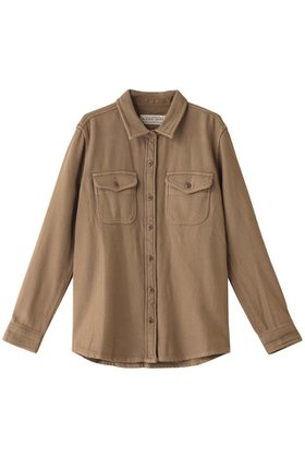 【アウターノウン/OUTERKNOWN】 CHROMA BLANKET SHIRT コットンツイル シャツ人気、トレンドファッション・服の通販 founy(ファニー) ファッション Fashion レディースファッション Fashion for Women トップス・カットソー Cut & Sew Tops シャツ・ブラウス・オフィスカジュアル Elegant Blouses & Button-Ups ロングTシャツ・Tシャツ Longline T-Shirts & Tees アウトドア Outdoor Clothing カリフォルニア California, Cali Style シンプル Simple, Minimal スリーブ Sleeve, Long Sleeve / Short Sleeve ブランケット Blanket, Throw Blanket ベーシック Basic, Essential ロング Long, Long-Length 今季 This Season, Current Season 羽織 Haori, Light Jacket |ID:prp329100003907549