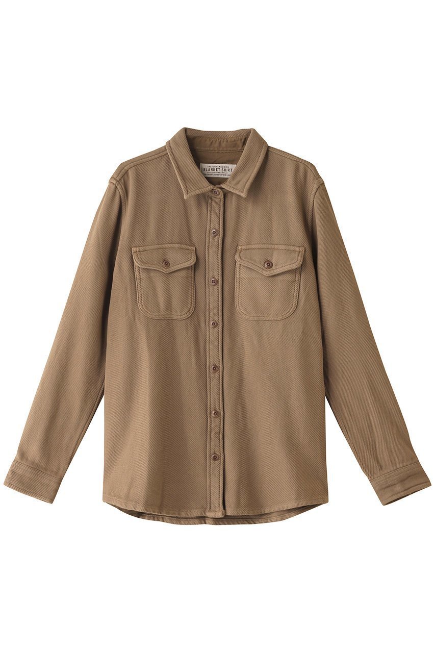 【アウターノウン/OUTERKNOWN】のCHROMA BLANKET SHIRT コットンツイル シャツ 人気、トレンドファッション・服の通販 founy(ファニー) 　ファッション　Fashion　レディースファッション　Fashion for Women　トップス・カットソー　Cut & Sew Tops　シャツ・ブラウス・オフィスカジュアル　Elegant Blouses & Button-Ups　ロングTシャツ・Tシャツ　Longline T-Shirts & Tees　アウトドア　Outdoor Clothing　カリフォルニア　California, Cali Style　シンプル　Simple, Minimal　スリーブ　Sleeve, Long Sleeve / Short Sleeve　ブランケット　Blanket, Throw Blanket　ベーシック　Basic, Essential　ロング　Long, Long-Length　今季　This Season, Current Season　羽織　Haori, Light Jacket　 other-1|ID: prp329100003907549 ipo3291000000035368580