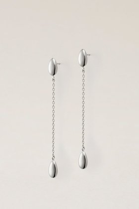 【サラース/SARARTH】のELLIPSE シード ピアス 人気、トレンドファッション・服の通販 founy(ファニー) ファッション Fashion レディースファッション Fashion for Women ジュエリー Jewelry ファッションリング Fashion Rings イヤリング・フープ・ドロップタイプ Hoop, Drop & Clip Earrings イヤリング Earrings コレクション Collection, Seasonal Line シルバー Silver, Metallic Silver フォルム Silhouette, Form モチーフ Motif, Design Theme |ID:prp329100003907554