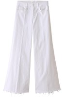 【マザー/MOTHER】の【LIL】THE ROLLER FRAY ワイドフレア ホワイトデニム(FOT) 人気、トレンドファッション・服の通販 founy(ファニー) ファッション Fashion レディースファッション Fashion for Women パンツ Pants & Trousers デニムパンツ・ジーンズ・美脚デニム Denim Jeans & Pants シューズ Shoes, Footwear デニム Denim, Jeans Material フレア Flare, Flared ワイド Wide, Wide Fit 定番 Standard, Basic Item |ID:prp329100003908561