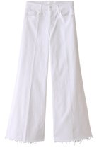 【マザー/MOTHER】の【LIL】THE ROLLER FRAY ワイドフレア ホワイトデニム(FOT) ホワイト|ID: prp329100003908561 ipo3291000000036080367