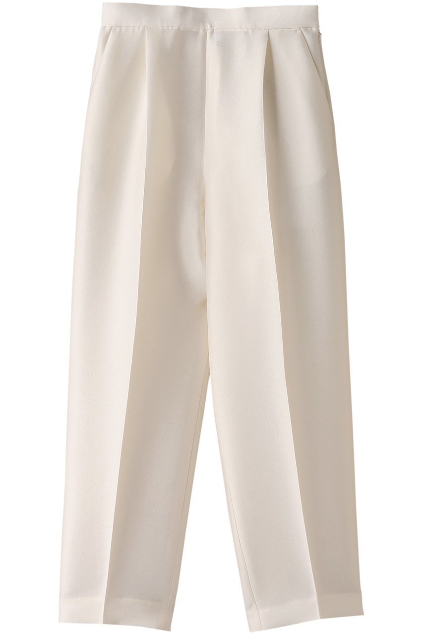 【ジェイドット/j.】のオクタダブルクロスカーブクロップドパンツ インテリア・キッズ・メンズ・レディースファッション・服の通販 founy(ファニー) 　ファッション　Fashion　レディースファッション　Fashion for Women　パンツ　Pants & Trousers　オケージョン　Occasion Wear　シルク　Silk, 100% Silk　センター　Center, Center Line　エレガント 上品　Elegant　再入荷　Restock / Back in Stock　夏　Summer　春　Spring　S/S・春夏　SS, Spring/Summer, Warm Season　ホワイト|ID: prp329100003908573 ipo3291000000035811651