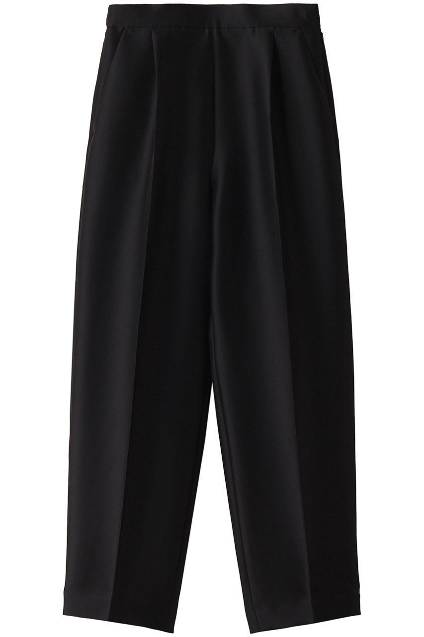 【ジェイドット/j.】のオクタダブルクロスカーブクロップドパンツ インテリア・キッズ・メンズ・レディースファッション・服の通販 founy(ファニー) 　ファッション　Fashion　レディースファッション　Fashion for Women　パンツ　Pants & Trousers　オケージョン　Occasion Wear　シルク　Silk, 100% Silk　センター　Center, Center Line　エレガント 上品　Elegant　再入荷　Restock / Back in Stock　夏　Summer　春　Spring　S/S・春夏　SS, Spring/Summer, Warm Season　ブラック|ID: prp329100003908573 ipo3291000000035811653