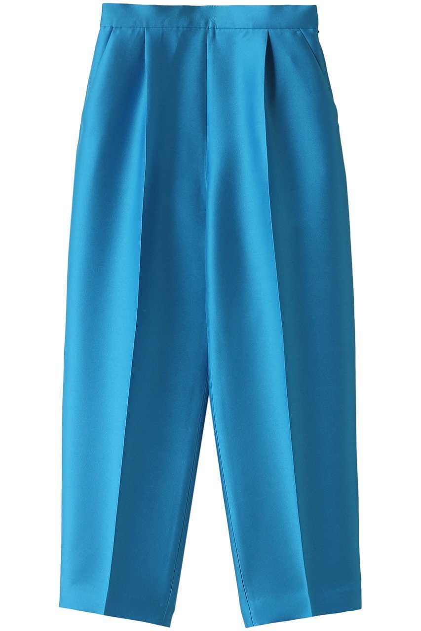 【ジェイドット/j.】のオクタダブルクロスカーブクロップドパンツ インテリア・キッズ・メンズ・レディースファッション・服の通販 founy(ファニー) 　ファッション　Fashion　レディースファッション　Fashion for Women　パンツ　Pants & Trousers　オケージョン　Occasion Wear　シルク　Silk, 100% Silk　センター　Center, Center Line　エレガント 上品　Elegant　再入荷　Restock / Back in Stock　夏　Summer　春　Spring　S/S・春夏　SS, Spring/Summer, Warm Season　ブルー|ID: prp329100003908573 ipo3291000000035811654