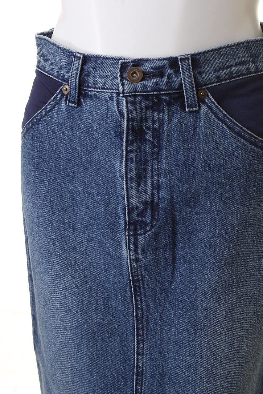 【リムアーク/RIM.ARK】のFront slit denim SK/デニムスカート 人気、トレンドファッション・服の通販 founy(ファニー) 　ファッション　Fashion　レディースファッション　Fashion for Women　スカート　Skirts　デニムスカート・カジュアルスカート　Denim Skirts　ロングスカート　Long Skirts / Maxi & Midi Skirts　スリット　Slit, Slit Detail　デニム　Denim, Jeans Material　バランス　Balance, Style Balance　フロント　Front, Front Design　ポケット　Pocket, Pocket Detail　マキシ　Maxi, Full Length　ロング　Long, Long-Length　ヴィンテージ　Vintage Style　other-5|ID: prp329100003908591 ipo3291000000032809695