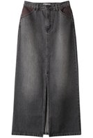 【リムアーク/RIM.ARK】のFront slit denim SK/デニムスカート 人気、トレンドファッション・服の通販 founy(ファニー) ファッション Fashion レディースファッション Fashion for Women スカート Skirts デニムスカート・カジュアルスカート Denim Skirts ロングスカート Long Skirts / Maxi & Midi Skirts スリット Slit, Slit Detail デニム Denim, Jeans Material バランス Balance, Style Balance フロント Front, Front Design ポケット Pocket, Pocket Detail マキシ Maxi, Full Length ロング Long, Long-Length ヴィンテージ Vintage Style |ID:prp329100003908591