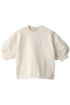 【リムアーク/RIM.ARK】のTuck volume washable knit/ニット 人気、トレンドファッション・服の通販 founy(ファニー) ファッション Fashion レディースファッション Fashion for Women トップス・カットソー Cut & Sew Tops ニット Knit Tops & Sweaters カジュアルプルオーバー・ニットトップス Pullovers & Knit Tops / Casual Pullovers 半袖 Short Sleeve, Half Sleeve 夏 Summer 軽量 Lightweight, Ultra Light thumbnail ホワイト|ID: prp329100003908593 ipo3291000000032959902