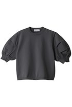 【リムアーク/RIM.ARK】のTuck volume washable knit/ニット 人気、トレンドファッション・服の通販 founy(ファニー) ファッション Fashion レディースファッション Fashion for Women トップス・カットソー Cut & Sew Tops ニット Knit Tops & Sweaters カジュアルプルオーバー・ニットトップス Pullovers & Knit Tops / Casual Pullovers 半袖 Short Sleeve, Half Sleeve 夏 Summer 軽量 Lightweight, Ultra Light thumbnail グレー|ID: prp329100003908593 ipo3291000000036062636