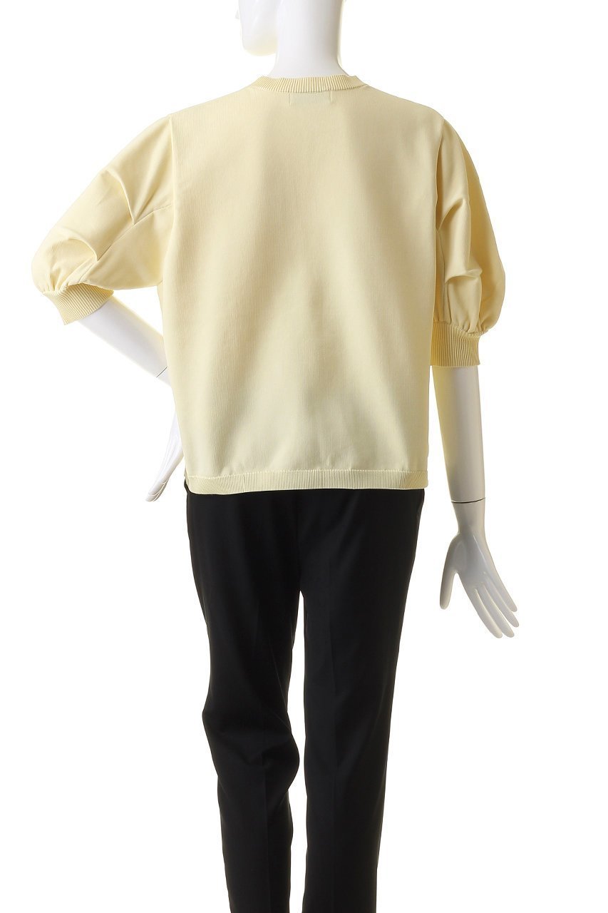 【リムアーク/RIM.ARK】のTuck volume washable knit/ニット 人気、トレンドファッション・服の通販 founy(ファニー) 　ファッション　Fashion　レディースファッション　Fashion for Women　トップス・カットソー　Cut & Sew Tops　ニット　Knit Tops & Sweaters　カジュアルプルオーバー・ニットトップス　Pullovers & Knit Tops / Casual Pullovers　半袖　Short Sleeve, Half Sleeve　夏　Summer　軽量　Lightweight, Ultra Light　other-4|ID: prp329100003908593 ipo3291000000036062640