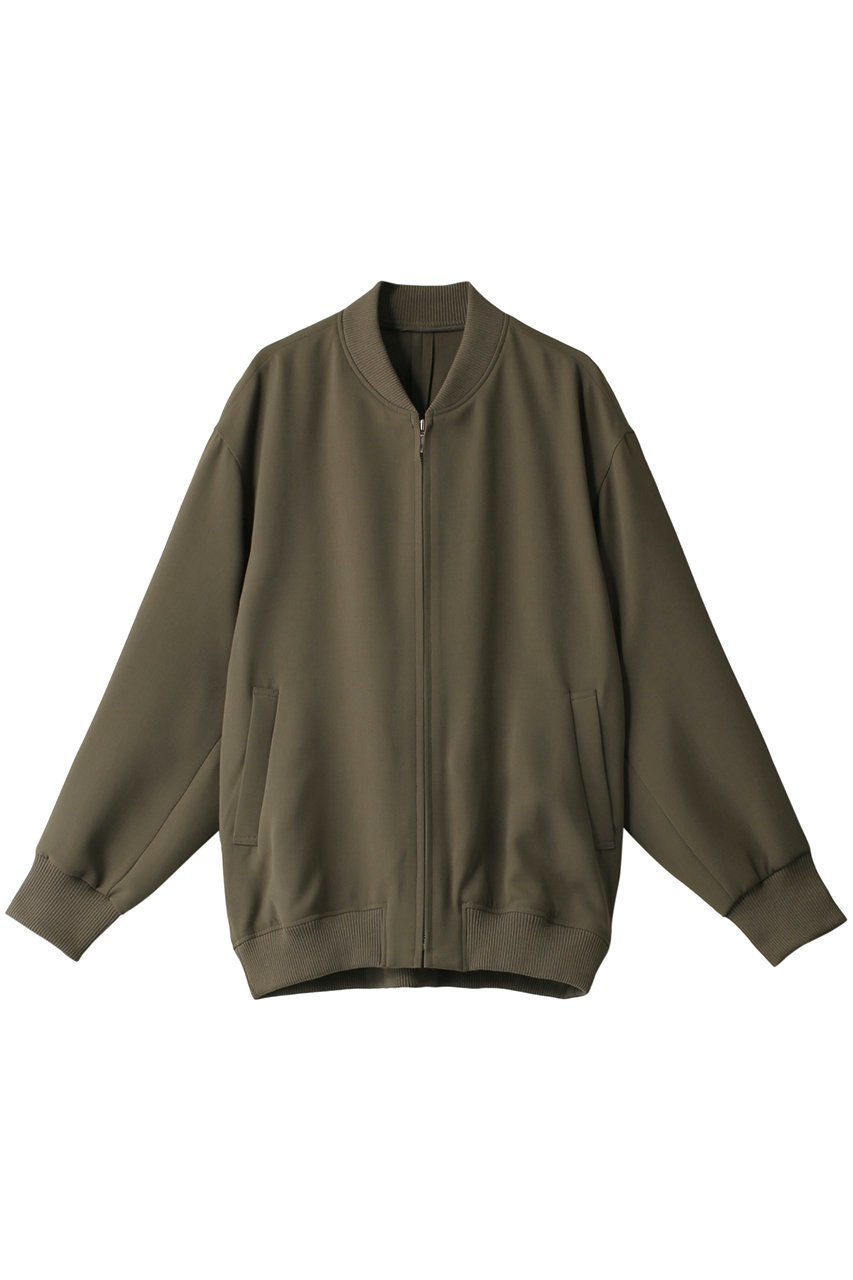【ミズイロ インド/mizuiro ind】のzip blouson ブルゾン インテリア・キッズ・メンズ・レディースファッション・服の通販 founy(ファニー) 　ファッション　Fashion　レディースファッション　Fashion for Women　アウター　Coat / Outerwear Collection　レディースジャケット・軽アウター　Jackets　ブルゾンジャケット・スポーティアウター　Blouson Jackets　ジャケット　Jacket, Outerwear　トレンド　Trend, Trending Now　ブルゾン　Blouson, Bomber Jacket　ワイド　Wide, Wide Fit　khaki|ID: prp329100003908606 ipo3291000000034980523