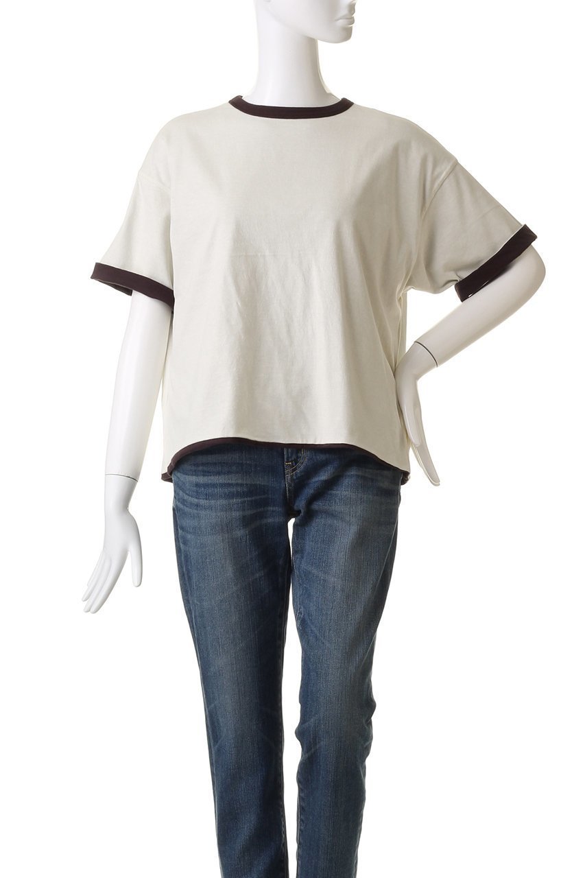 【ウィムガゼット/Whim Gazette】の【St.Johns 3rd club】WISCONSIN TEE 人気、トレンドファッション・服の通販 founy(ファニー) 　ファッション　Fashion　レディースファッション　Fashion for Women　トップス・カットソー　Cut & Sew Tops　シャツ・ブラウス・オフィスカジュアル　Elegant Blouses & Button-Ups　ロングTシャツ・Tシャツ　Longline T-Shirts & Tees　カットソー・ベーシックTシャツ　Cut-and-Sewn Tops / Stretch Tees & Basics　おすすめ　Recommended / Our Picks　ショート　Short, Short Length　スリーブ　Sleeve, Long Sleeve / Short Sleeve　リバーシブル　Reversible, Two-Sided　半袖　Short Sleeve, Half Sleeve　other-7|ID: prp329100003908615 ipo3291000000032837402