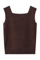 【アルアバイル/allureville】の【Loulou Willoughby】スクエアタンク A ブラウン|ID: prp329100003908619 ipo3291000000036007492