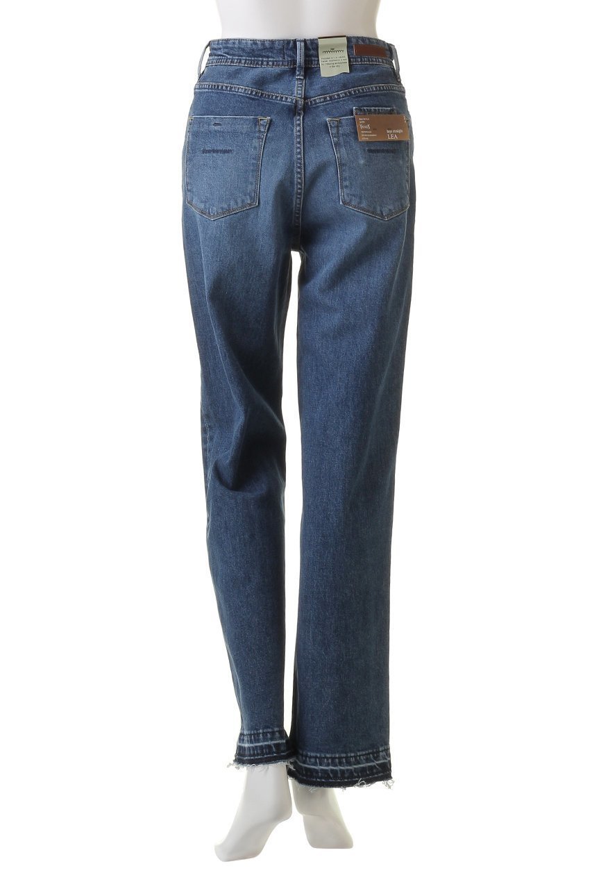 【ヤヌーク/YANUK】のボーイズストレート【LEA】 人気、トレンドファッション・服の通販 founy(ファニー) 　ファッション　Fashion　レディースファッション　Fashion for Women　パンツ　Pants & Trousers　デニムパンツ・ジーンズ・美脚デニム　Denim Jeans & Pants　ストレッチ　Stretch, Stretchy Fabric　ストレート　Straight, Straight Cut　デニム　Denim, Jeans Material　パターン　Pattern, Design Print　other-4|ID: prp329100003908632 ipo3291000000036010097