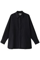 【デパリエ/DEPAREILLE】のリネンツイルシャツ ネイビー|ID: prp329100003908635 ipo3291000000036401678