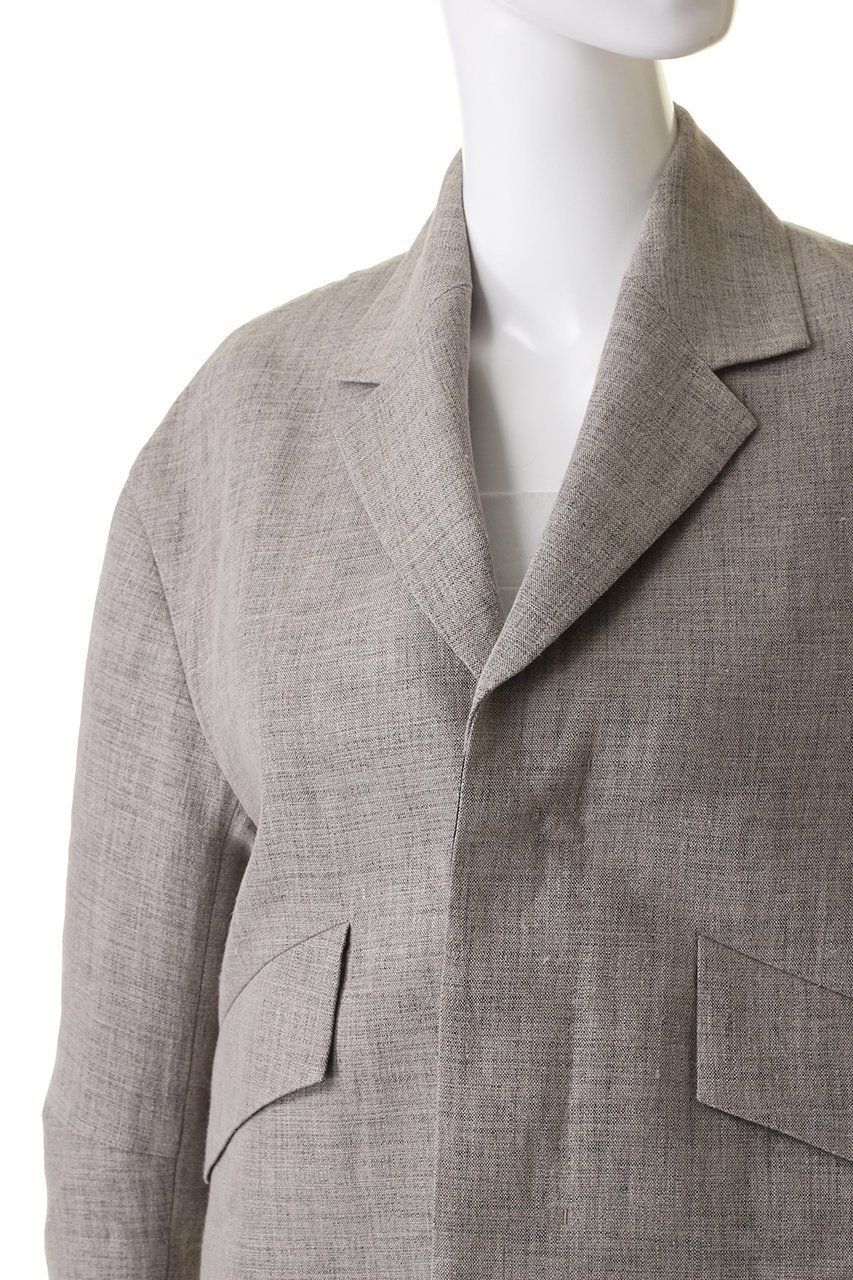 【デパリエ/DEPAREILLE】のリネンシャンブレージャケット 人気、トレンドファッション・服の通販 founy(ファニー) 　ファッション　Fashion　レディースファッション　Fashion for Women　アウター　Coat / Outerwear Collection　レディースジャケット・軽アウター　Jackets　クロップド　Cropped, Short Length　シャンブレー　Chambray, Denim-Like Fabric　ジャケット　Jacket, Outerwear　トレンド　Trend, Trending Now　フラップ　Flap, Flap Pocket　モダン　Modern, Contemporary　夏　Summer　春　Spring　S/S・春夏　SS, Spring/Summer, Warm Season　other-5|ID: prp329100003908636 ipo3291000000035721308