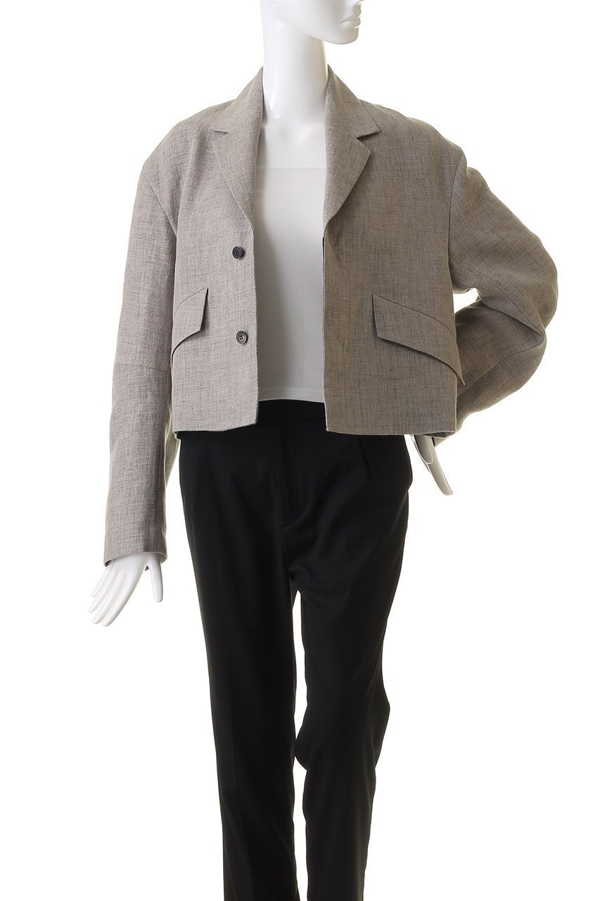 【デパリエ/DEPAREILLE】のリネンシャンブレージャケット 人気、トレンドファッション・服の通販 founy(ファニー) 　ファッション　Fashion　レディースファッション　Fashion for Women　アウター　Coat / Outerwear Collection　レディースジャケット・軽アウター　Jackets　クロップド　Cropped, Short Length　シャンブレー　Chambray, Denim-Like Fabric　ジャケット　Jacket, Outerwear　トレンド　Trend, Trending Now　フラップ　Flap, Flap Pocket　モダン　Modern, Contemporary　夏　Summer　春　Spring　S/S・春夏　SS, Spring/Summer, Warm Season　other-7|ID: prp329100003908636 ipo3291000000035721310