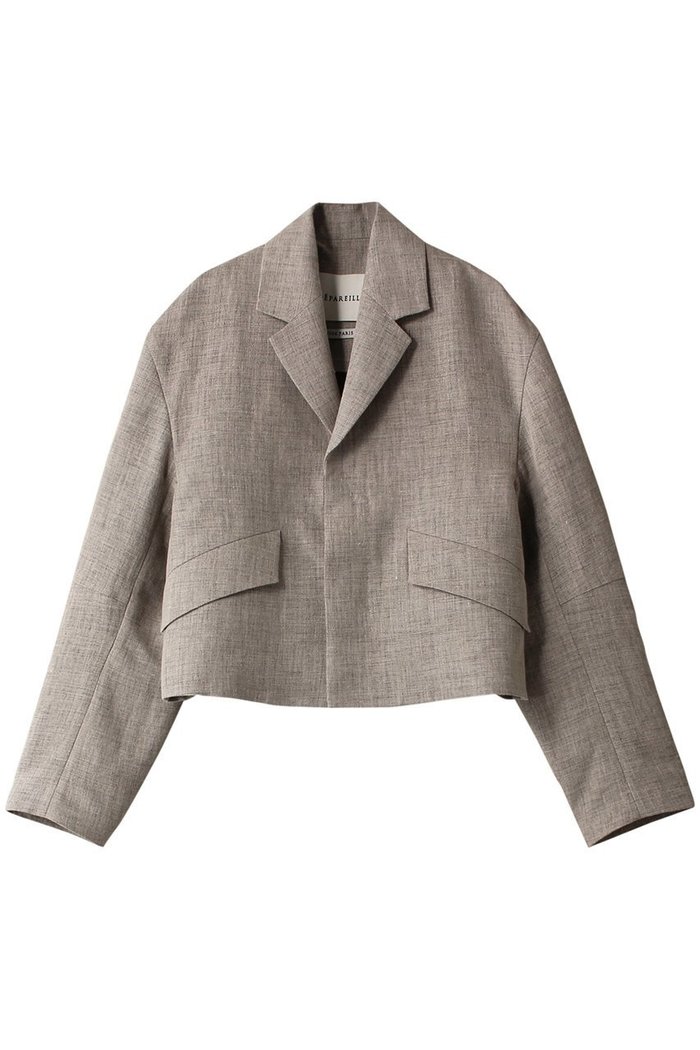 【デパリエ/DEPAREILLE】のリネンシャンブレージャケット インテリア・キッズ・メンズ・レディースファッション・服の通販 founy(ファウニー) https://founy.com/ ファッション Fashion レディースファッション Fashion for Women アウター Coat / Outerwear Collection レディースジャケット・軽アウター Jackets クロップド Cropped, Short Length シャンブレー Chambray, Denim-Like Fabric ジャケット Jacket, Outerwear トレンド Trend, Trending Now フラップ Flap, Flap Pocket モダン Modern, Contemporary 夏 Summer 春 Spring S/S・春夏 SS, Spring/Summer, Warm Season |ID: prp329100003908636 ipo3291000000036759070
