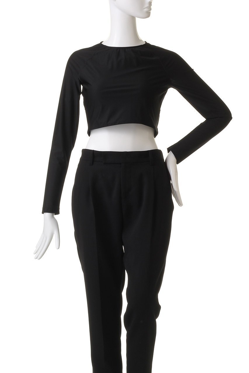【ウォルフォード/Wolford】の53308 ACTIVE FLOW TOP LONG SLEEVES クロップドトップス 人気、トレンドファッション・服の通販 founy(ファニー) 　ファッション　Fashion　レディースファッション　Fashion for Women　トップス・カットソー　Cut & Sew Tops　インナー　Innerwear　シンプル　Simple, Minimal　パジャマ　Pajamas, Sleepwear　フィット　Fit, Slim Fit　other-2|ID: prp329100003908642 ipo3291000000032834806