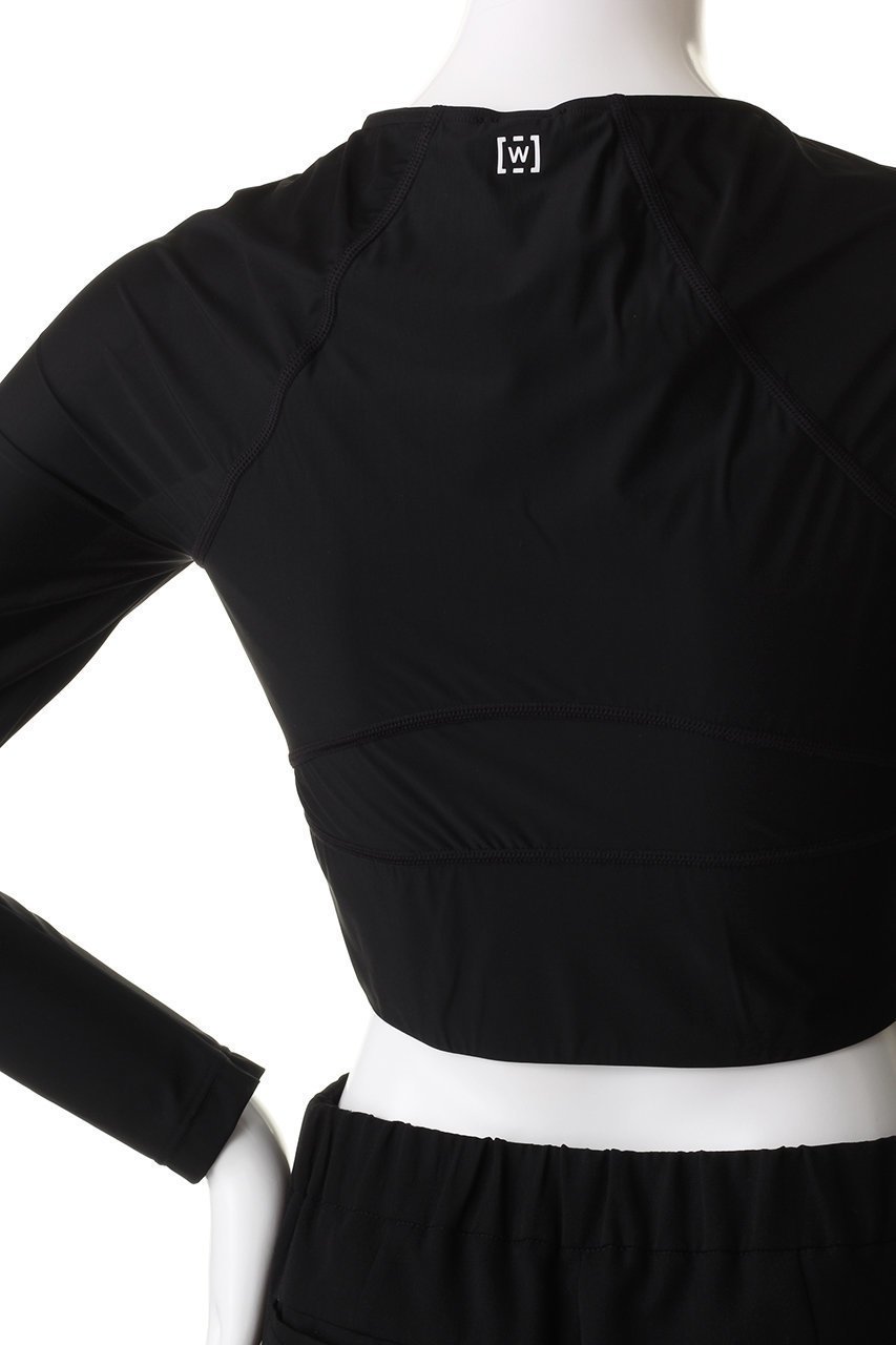 【ウォルフォード/Wolford】の53308 ACTIVE FLOW TOP LONG SLEEVES クロップドトップス 人気、トレンドファッション・服の通販 founy(ファニー) 　ファッション　Fashion　レディースファッション　Fashion for Women　トップス・カットソー　Cut & Sew Tops　インナー　Innerwear　シンプル　Simple, Minimal　パジャマ　Pajamas, Sleepwear　フィット　Fit, Slim Fit　other-5|ID: prp329100003908642 ipo3291000000032834809