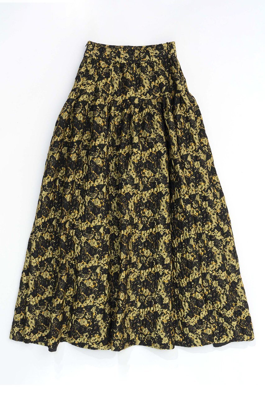 【メゾンスペシャル/MAISON SPECIAL】のFloral Pattern Jacquard Voluminous Skirt/フラワージャガードボリュームスカート 人気、トレンドファッション・服の通販 founy(ファニー) 　ファッション　Fashion　レディースファッション　Fashion for Women　スカート　Skirts　ロングスカート　Long Skirts / Maxi & Midi Skirts　おすすめ　Recommended / Our Picks　スニーカー　Sneakers, Trainers　バランス　Balance, Style Balance　パターン　Pattern, Design Print　フラワー　Flower, Floral　マキシ　Maxi, Full Length　ラグジュアリー　Luxury, Elegant　リュクス　Luxury, Elegant, High-End, Chic　ロング　Long, Long-Length　other-4|ID: prp329100003909921 ipo3291000000032849574