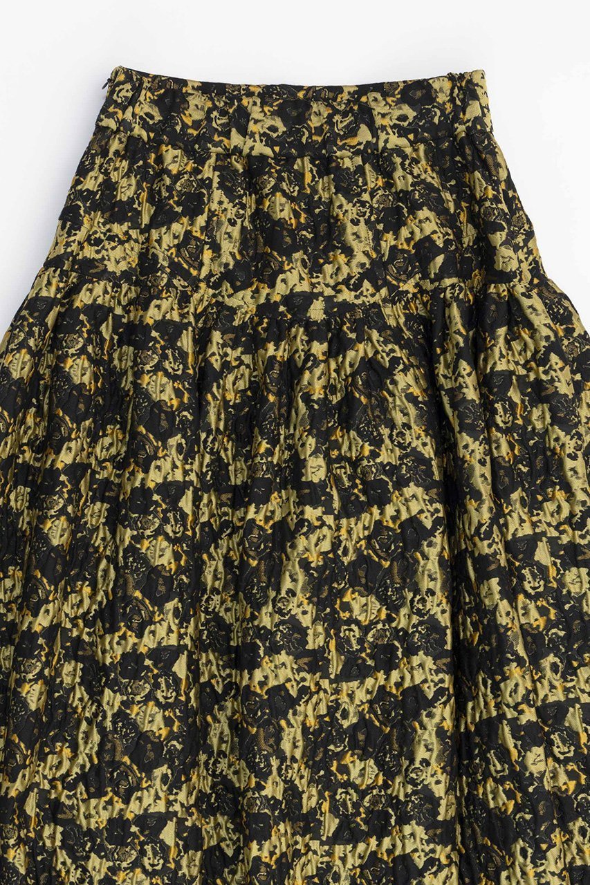 【メゾンスペシャル/MAISON SPECIAL】のFloral Pattern Jacquard Voluminous Skirt/フラワージャガードボリュームスカート 人気、トレンドファッション・服の通販 founy(ファニー) 　ファッション　Fashion　レディースファッション　Fashion for Women　スカート　Skirts　ロングスカート　Long Skirts / Maxi & Midi Skirts　おすすめ　Recommended / Our Picks　スニーカー　Sneakers, Trainers　バランス　Balance, Style Balance　パターン　Pattern, Design Print　フラワー　Flower, Floral　マキシ　Maxi, Full Length　ラグジュアリー　Luxury, Elegant　リュクス　Luxury, Elegant, High-End, Chic　ロング　Long, Long-Length　other-5|ID: prp329100003909921 ipo3291000000032849579