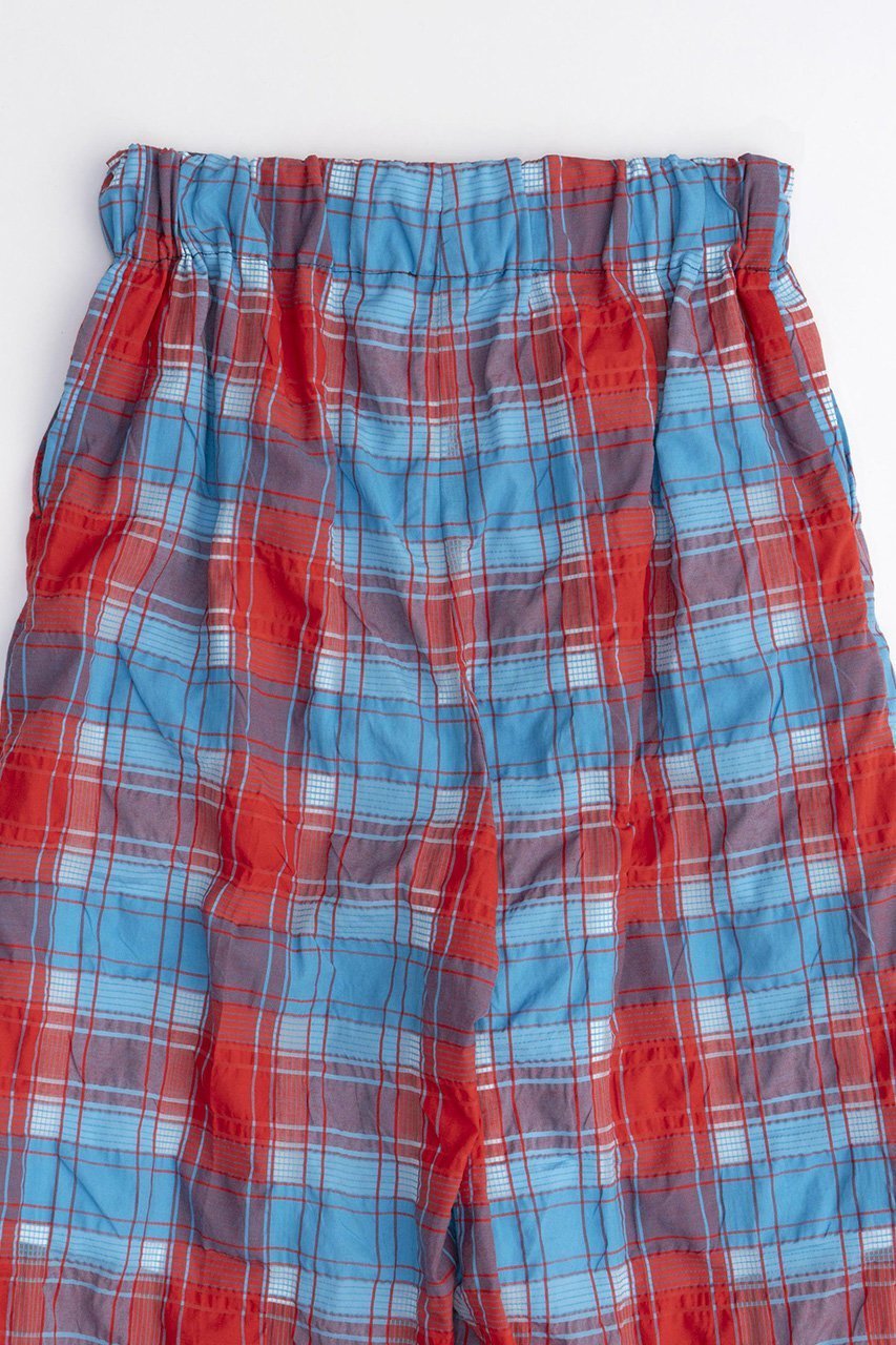 【メゾンスペシャル/MAISON SPECIAL】のChecked Tack Easy Pants/チェックタックイージーパンツ 人気、トレンドファッション・服の通販 founy(ファニー) 　ファッション　Fashion　レディースファッション　Fashion for Women　パンツ　Pants & Trousers　おすすめ　Recommended / Our Picks　セットアップ　Set-Up, Coordinated Outfit　チェック　Check, Plaid, Tartan　デニム　Denim, Jeans Material　バランス　Balance, Style Balance　リラックス　Relax, Relaxed Fit　other-5|ID: prp329100003909925 ipo3291000000032818838