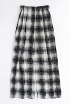 【メゾンスペシャル/MAISON SPECIAL】のChecked Tack Easy Pants/チェックタックイージーパンツ BLK(ブラック)|ID: prp329100003909925 ipo3291000000036751162