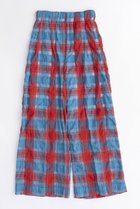 【メゾンスペシャル/MAISON SPECIAL】のChecked Tack Easy Pants/チェックタックイージーパンツ RED(レッド)|ID: prp329100003909925 ipo3291000000036751164