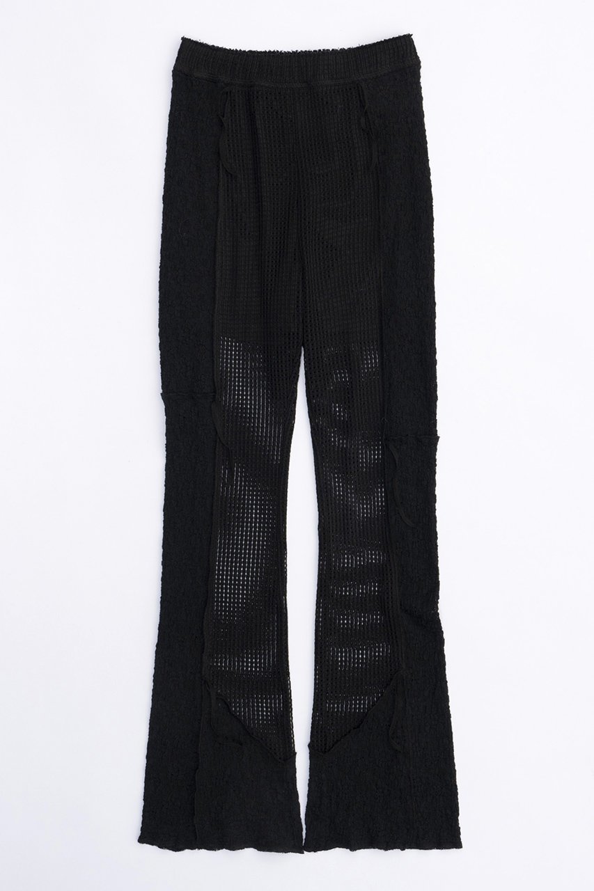 【メゾンスペシャル/MAISON SPECIAL】のMesh Combination Outseam Flare Pants/メッシュコンビアウトシームフレアパンツ 人気、トレンドファッション・服の通販 founy(ファニー) 　ファッション　Fashion　レディースファッション　WOMEN　パンツ　Pants　おすすめ　Recommend　コンビ　Combination　シアー　Sheer　ストレッチ　Stretch　チュニック　Tunic　バランス　Balance　フレア　Flare　レース　Race　再入荷　Restock/Back In Stock/Re Arrival　 other-1|ID: prp329100003909927 ipo3291000000025806165