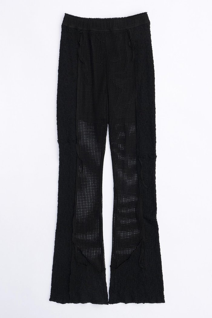 【メゾンスペシャル/MAISON SPECIAL】のMesh Combination Outseam Flare Pants/メッシュコンビアウトシームフレアパンツ インテリア・キッズ・メンズ・レディースファッション・服の通販 founy(ファニー) https://founy.com/ ファッション Fashion レディースファッション Fashion for Women パンツ Pants & Trousers おすすめ Recommended / Our Picks コンビ Combo, Combination Style シアー Sheer, See-Through ストレッチ Stretch, Stretchy Fabric チュニック Tunic, Long Top バランス Balance, Style Balance フレア Flare, Flared レース Lace, Lace Fabric |ID: prp329100003909927 ipo3291000000032818695
