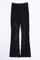 【メゾンスペシャル/MAISON SPECIAL】のMesh Combination Outseam Flare Pants/メッシュコンビアウトシームフレアパンツ BLK(ブラック)|ID: prp329100003909927 ipo3291000000035716411