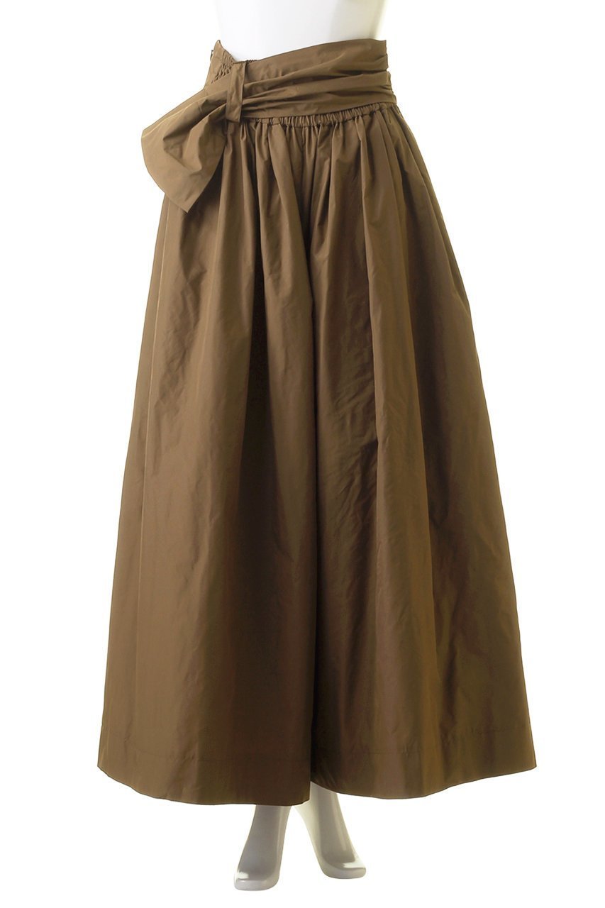 【メゾンスペシャル/MAISON SPECIAL】のWaist Gathers Voluminous Pants/ウエストギャザーボリュームパンツ 大人の最旬トレンドファッション＆コーディネート founy(ファウニー) 　ファッション　Fashion　レディースファッション　Fashion for Women　パンツ　Pants & Trousers　アシンメトリー　Asymmetrical Style　ショート　Short, Short Length　タフタ　Taffeta, Structured Fabric　リボン　Ribbon, Bow　夏　Summer　other-2|ID: prp329100003909928 ipo3291000000032819191