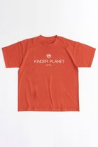 【メゾンスペシャル/MAISON SPECIAL】のKINDER PLANET Print T-shirt/KINDER PLANEプリントTシャツ RED(レッド)|ID:prp329100003909929