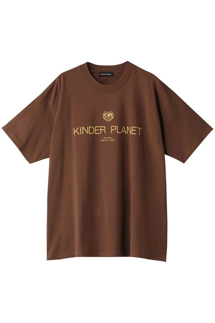 【メゾンスペシャル/MAISON SPECIAL】のKINDER PLANET Print T-shirt/KINDER PLANEプリントTシャツ インテリア・キッズ・メンズ・レディースファッション・服の通販 founy(ファニー) https://founy.com/ ファッション Fashion レディースファッション Fashion for Women トップス・カットソー Cut & Sew Tops シャツ・ブラウス・オフィスカジュアル Elegant Blouses & Button-Ups ロングTシャツ・Tシャツ Longline T-Shirts & Tees カットソー・ベーシックTシャツ Cut-and-Sewn Tops / Stretch Tees & Basics おすすめ Recommended / Our Picks ショート Short, Short Length スリーブ Sleeve, Long Sleeve / Short Sleeve プリント Print, Printed Pattern ヴィンテージ Vintage Style 夏 Summer |ID: prp329100003909929 ipo3291000000032927738