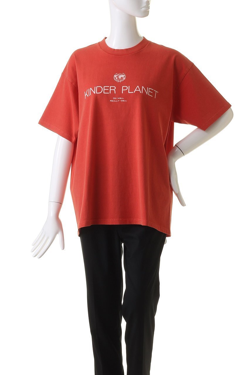 【メゾンスペシャル/MAISON SPECIAL】のKINDER PLANET Print T-shirt/KINDER PLANEプリントTシャツ 人気、トレンドファッション・服の通販 founy(ファニー) 　ファッション　Fashion　レディースファッション　Fashion for Women　トップス・カットソー　Cut & Sew Tops　シャツ・ブラウス・オフィスカジュアル　Elegant Blouses & Button-Ups　ロングTシャツ・Tシャツ　Longline T-Shirts & Tees　カットソー・ベーシックTシャツ　Cut-and-Sewn Tops / Stretch Tees & Basics　おすすめ　Recommended / Our Picks　ショート　Short, Short Length　スリーブ　Sleeve, Long Sleeve / Short Sleeve　プリント　Print, Printed Pattern　ヴィンテージ　Vintage Style　夏　Summer　other-2|ID: prp329100003909929 ipo3291000000032927787