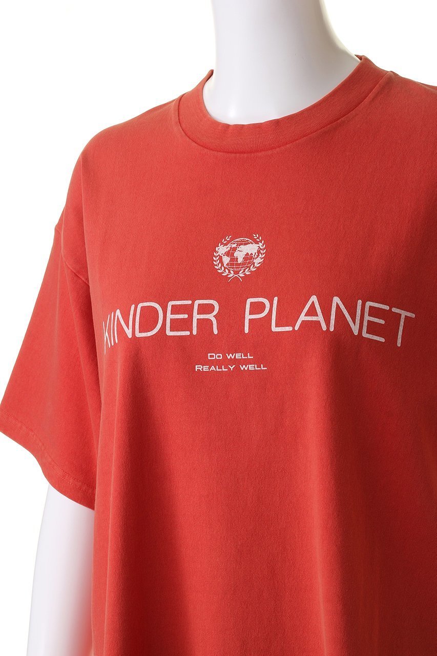 【メゾンスペシャル/MAISON SPECIAL】のKINDER PLANET Print T-shirt/KINDER PLANEプリントTシャツ 人気、トレンドファッション・服の通販 founy(ファニー) 　ファッション　Fashion　レディースファッション　Fashion for Women　トップス・カットソー　Cut & Sew Tops　シャツ・ブラウス・オフィスカジュアル　Elegant Blouses & Button-Ups　ロングTシャツ・Tシャツ　Longline T-Shirts & Tees　カットソー・ベーシックTシャツ　Cut-and-Sewn Tops / Stretch Tees & Basics　おすすめ　Recommended / Our Picks　ショート　Short, Short Length　スリーブ　Sleeve, Long Sleeve / Short Sleeve　プリント　Print, Printed Pattern　ヴィンテージ　Vintage Style　夏　Summer　other-5|ID: prp329100003909929 ipo3291000000032927812