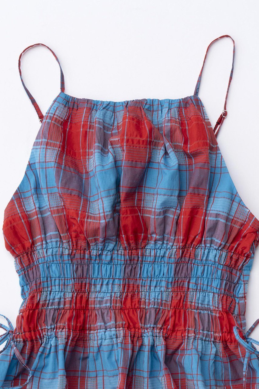 【メゾンスペシャル/MAISON SPECIAL】のChecked Shirring Bustier/チェックシャーリングビスチェ 人気、トレンドファッション・服の通販 founy(ファニー) 　ファッション　Fashion　レディースファッション　Fashion for Women　トップス・カットソー　Cut & Sew Tops　キャミソール&ノースリーブ　Camisoles & Sleeveless Tops　シャツ・ブラウス・オフィスカジュアル　Elegant Blouses & Button-Ups　ビスチェ　Bustiers & Corset Tops / Layered Bustier Style　おすすめ　Recommended / Our Picks　コンパクト　Compact, Small Size　セットアップ　Set-Up, Coordinated Outfit　ノースリーブ　Sleeveless, No-Sleeve　リラックス　Relax, Relaxed Fit　夏　Summer　other-2|ID: prp329100003909934 ipo3291000000032907037