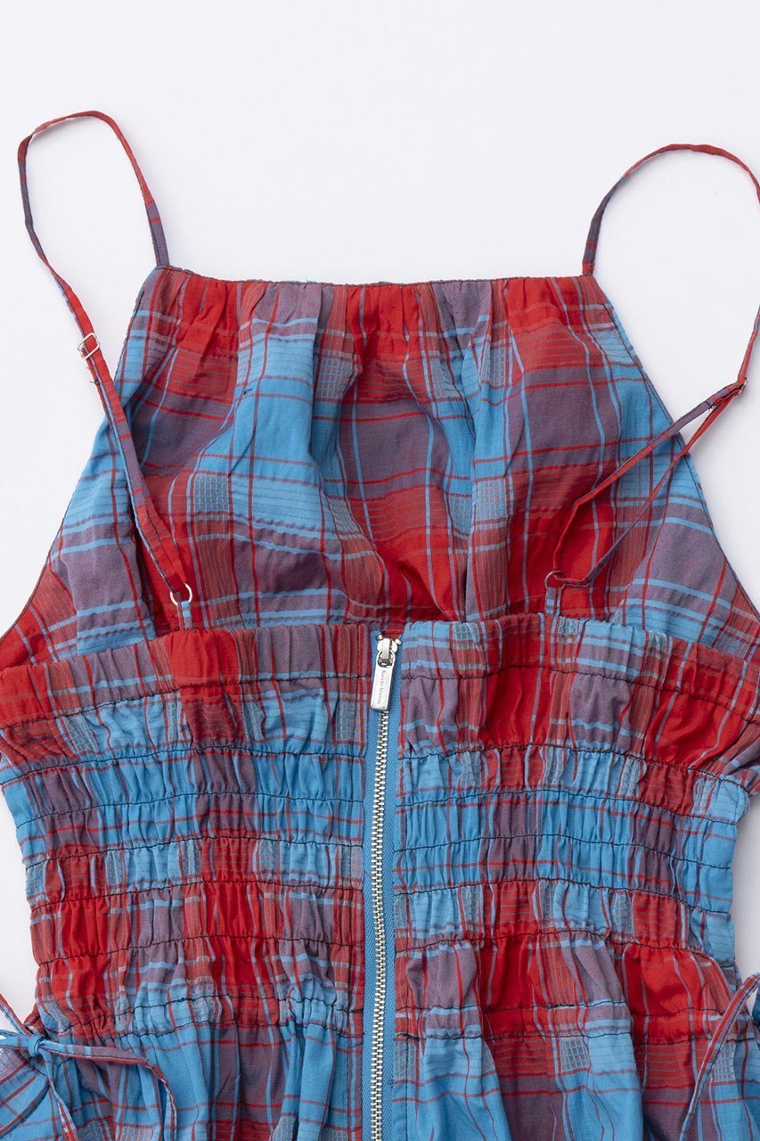 【メゾンスペシャル/MAISON SPECIAL】のChecked Shirring Bustier/チェックシャーリングビスチェ 人気、トレンドファッション・服の通販 founy(ファニー) 　ファッション　Fashion　レディースファッション　Fashion for Women　トップス・カットソー　Cut & Sew Tops　キャミソール&ノースリーブ　Camisoles & Sleeveless Tops　シャツ・ブラウス・オフィスカジュアル　Elegant Blouses & Button-Ups　ビスチェ　Bustiers & Corset Tops / Layered Bustier Style　おすすめ　Recommended / Our Picks　コンパクト　Compact, Small Size　セットアップ　Set-Up, Coordinated Outfit　ノースリーブ　Sleeveless, No-Sleeve　リラックス　Relax, Relaxed Fit　夏　Summer　other-5|ID: prp329100003909934 ipo3291000000032907045