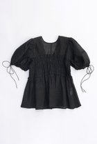【メゾンスペシャル/MAISON SPECIAL】のSheer Jacquard 2way Puff Sleeve Tops/シアージャガード2WAYパフトップ BLK(ブラック)|ID: prp329100003909935 ipo3291000000032907240