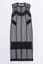 【メゾンスペシャル/MAISON SPECIAL】のTulle Layered Dress/チュールレイヤードワンピース BLK(ブラック)|ID:prp329100003909938