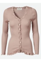 【ロサムンド/ROSEMUNDE】のレース付き カーディガン シルクコットン 人気、トレンドファッション・服の通販 founy(ファニー) ファッション Fashion レディースファッション Fashion for Women トップス・カットソー Cut & Sew Tops カーディガン・羽織り Layered Style Cardigans シャツ・ブラウス・オフィスカジュアル Elegant Blouses & Button-Ups ロングTシャツ・Tシャツ Longline T-Shirts & Tees カットソー・ベーシックTシャツ Cut-and-Sewn Tops / Stretch Tees & Basics カーディガン Cardigan, Knitwear シルク Silk, 100% Silk フィット Fit, Slim Fit フェミニン Feminine, Girly フリル Frill, Ruffle ホールガーメント WholeGarment, Seamless Knit レース Lace, Lace Fabric 冬 Winter / This Winter 夏 Summer thumbnail ビンテージパウダー|ID: prp329100003909941 ipo3291000000032851234